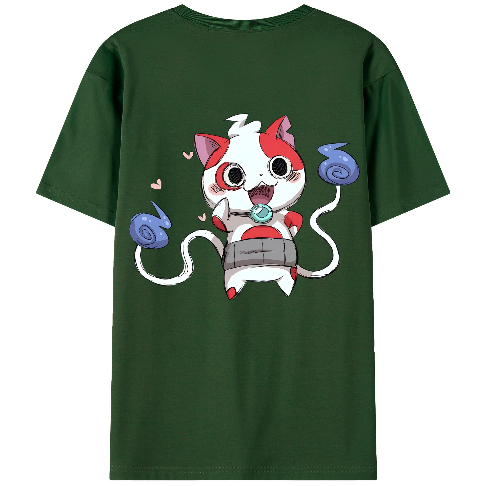（画像用） 妖怪ウォッチ Yo-kai Watch 綿100％半袖Tシャツ（背面プリント）